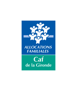 Logo de la CAF de la Gironde